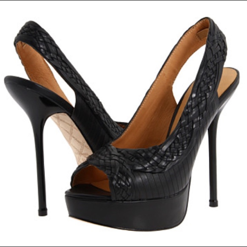 L.A.M.B. Keagon sling back stiletto